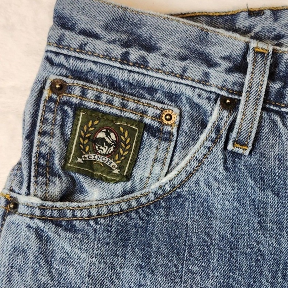 Cinch Green label Men 38x30 Blue Good Straight Leg Western Denim Cotton 38 x 30 - Picture 8 of 16
